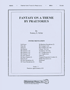 Fantasy on a Theme by Praetorius Concert Band sheet music cover